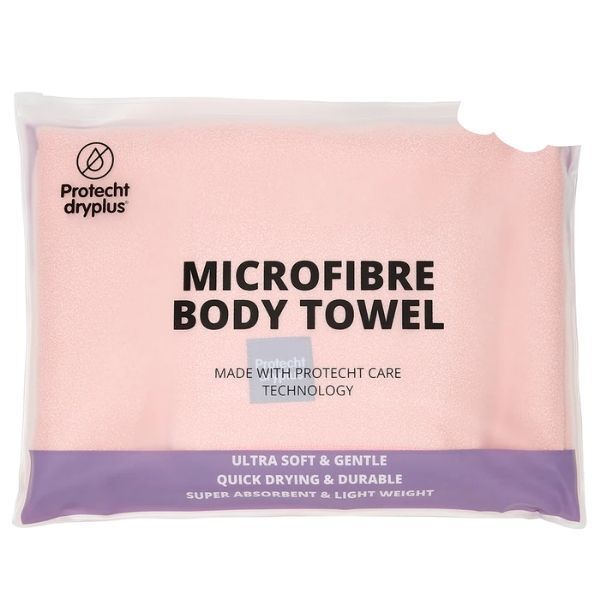 Protecht Dryplus Super Absorbent Body Towel Gossamer Pink Gossamer Pink