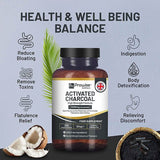 Prowise Activated Charcoal 1200mg | 200 Vegan Capsules