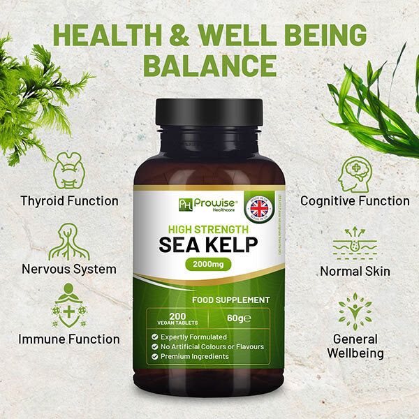 Prowise Sea Kelp 2000mg 200 Vegan Tablets