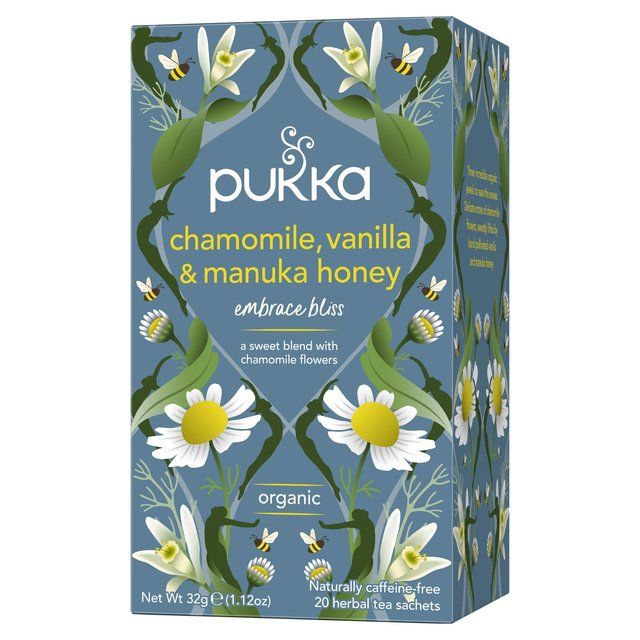 Pukka Tea Chamomile Vanilla & Manuka Honey Teabags 20 per pack