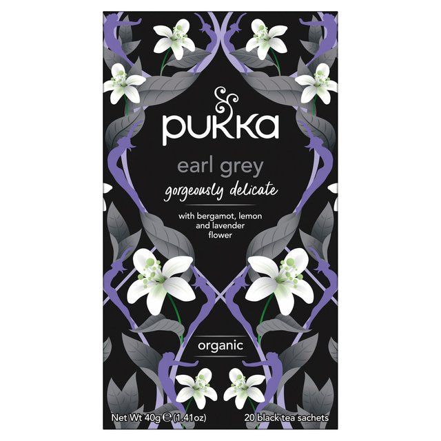 Pukka Tea Herbs Gorgeous Earl Grey Tea Bags 20 per pack