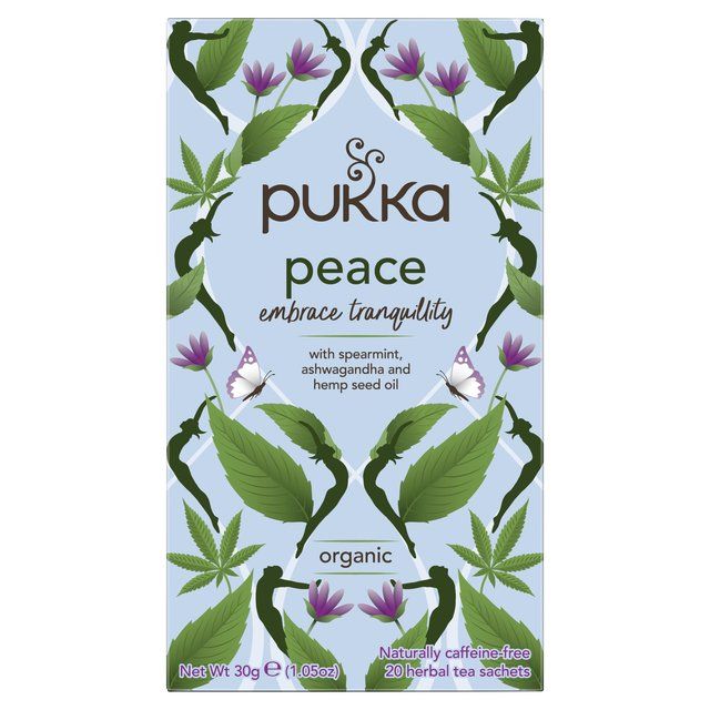 Pukka Tea Peace Herbal Tea Bags 20 per pack