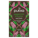 Pukka Tea Peppermint & Licorice Tea Bags 20 per pack