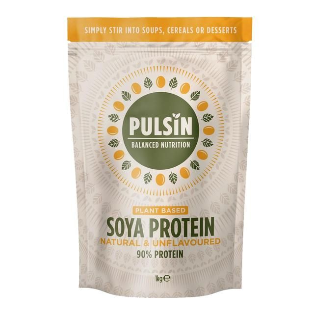 Pulsin Unflavoured Soya Protein Powder 1kg 1kg