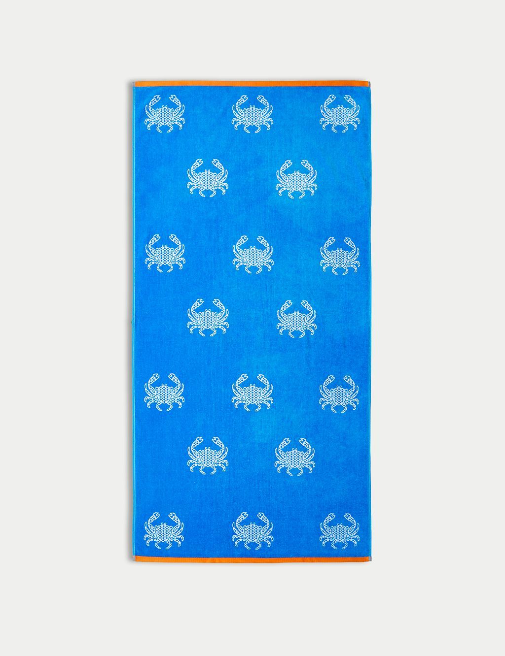 Pure Cotton Crab Beach Towel