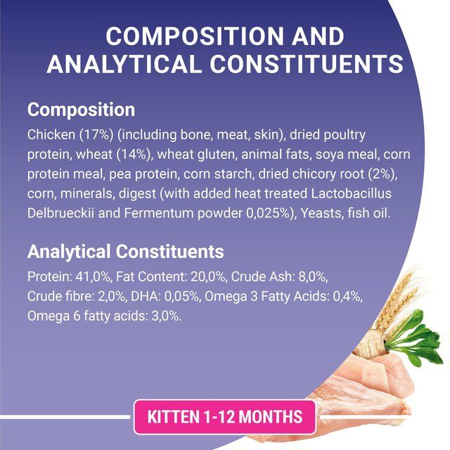 Purina ONE Kitten Chicken & Whole Grain 2.8kg