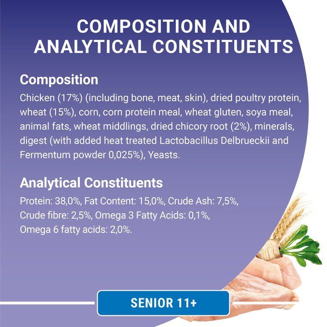 Purina One Senior 11+ Chicken Dry Cat Food 750g