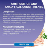 Purina One Senior 11+ Chicken Dry Cat Food 750g