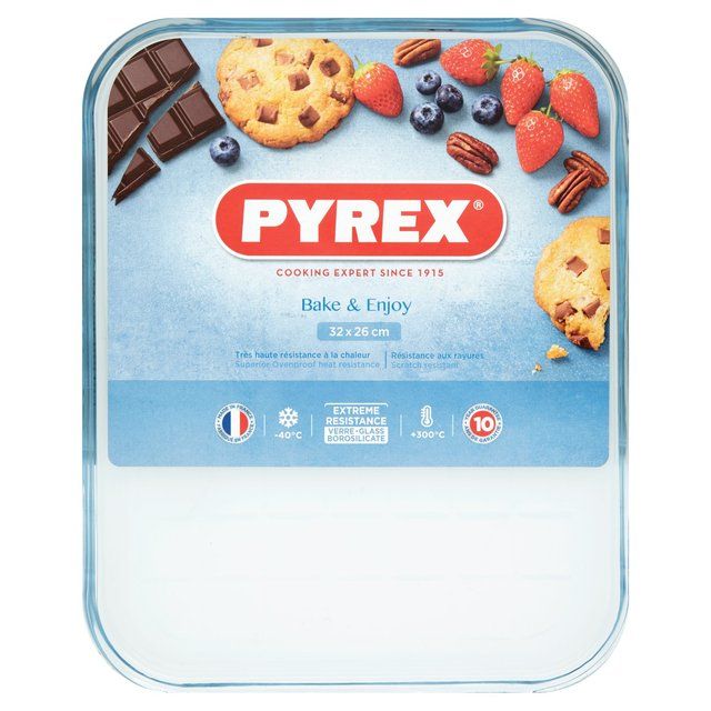 Pyrex Glass Baking & Oven Tray 32cm