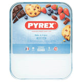 Pyrex Glass Baking & Oven Tray 32cm