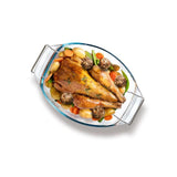 Pyrex Oval Roaster & Rack 39x27cm