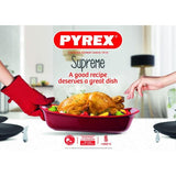 Pyrex Supreme Ceramic Pie Dish White 25cm
