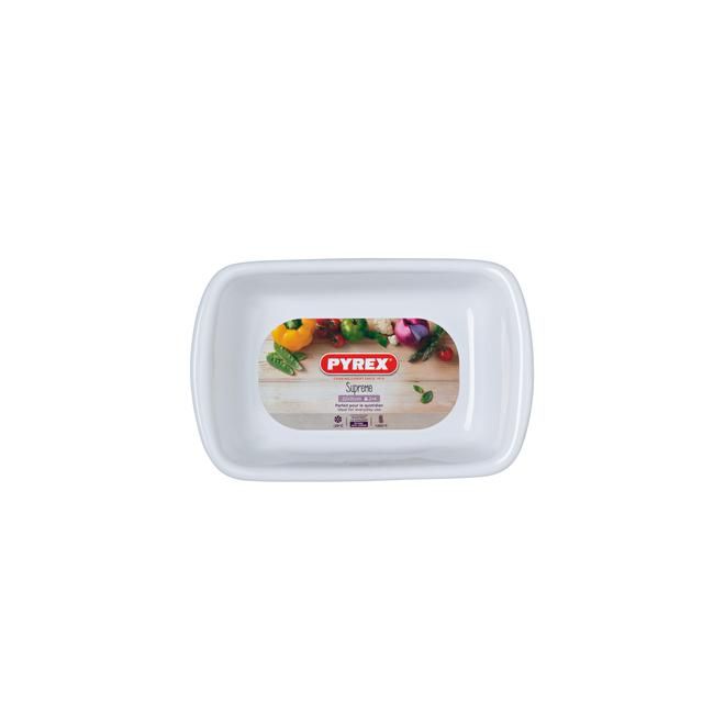 Pyrex Supreme Ceramic Roaster White 22cm