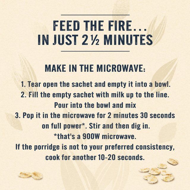 Quaker Oat So Simple Big Bowl Original Porridge Sachets Cereal 6 per pack