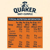 Quaker Oat So Simple Caramelised Biscuit Porridge Cereal Sachets 10 per pack