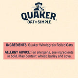 Quaker Oat So Simple Family Pack Original Porridge Sachets Cereal 20 per pack