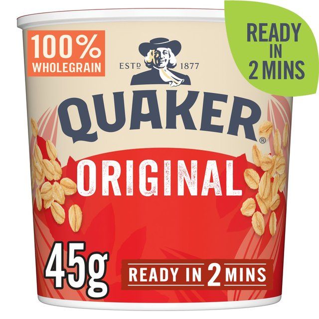 Quaker Oat So Simple Original Porridge Cereal Pot 45g