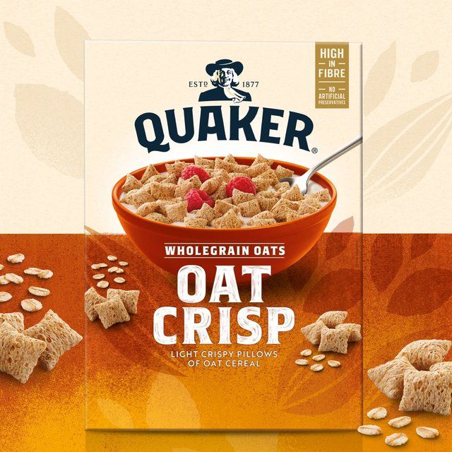 Quaker Original Oat Crisp Cereal 375g