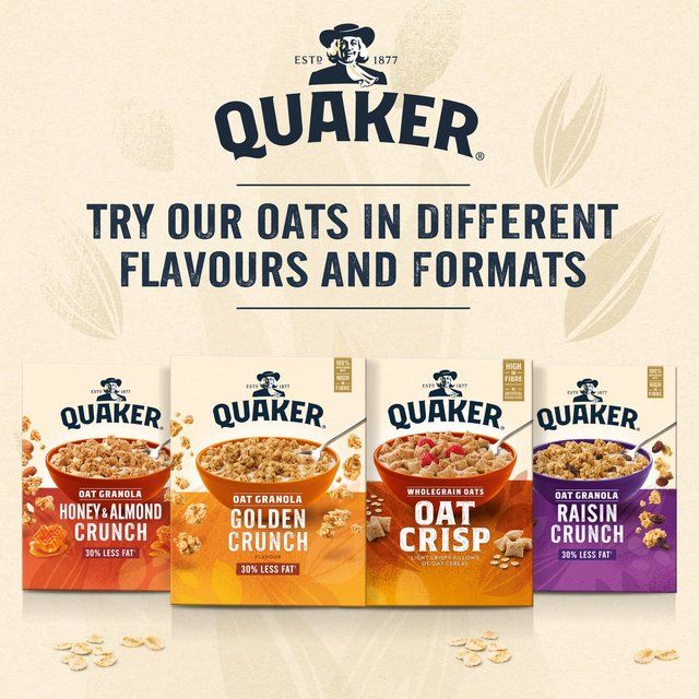 Quaker Original Oat Crisp Cereal 375g