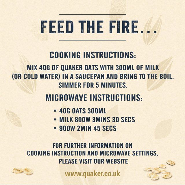 Quaker Rolled Oats Porridge Cereal 1kg