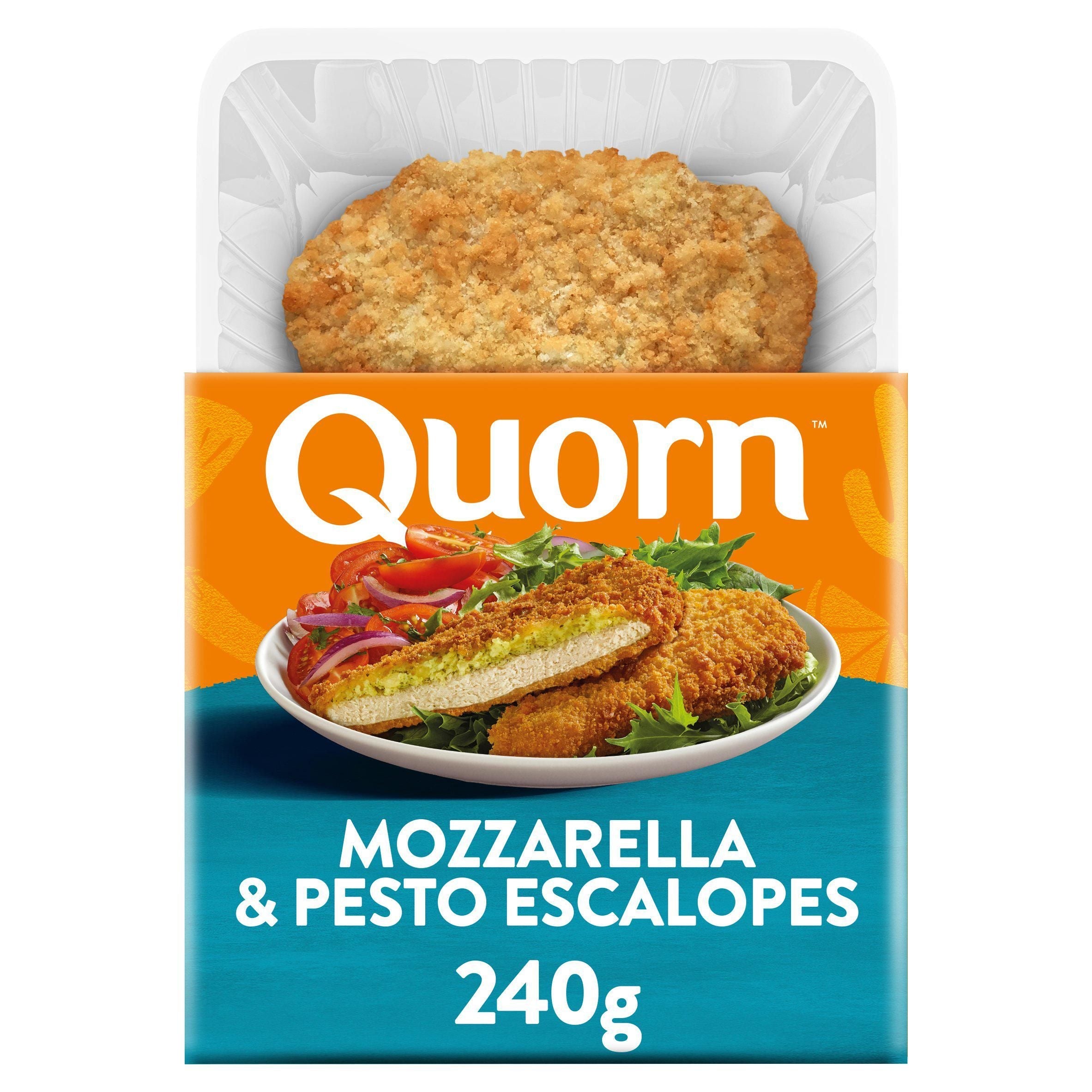 Quorn Vegetarian Mozzarella & Pesto Escalope x2 240g