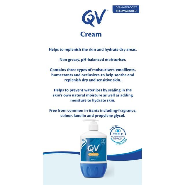 QV Moisturising Cream 500g