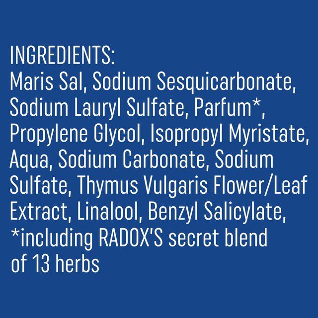 Radox Bath Therapy Muscle Soak Herbal Bath Salts 400g