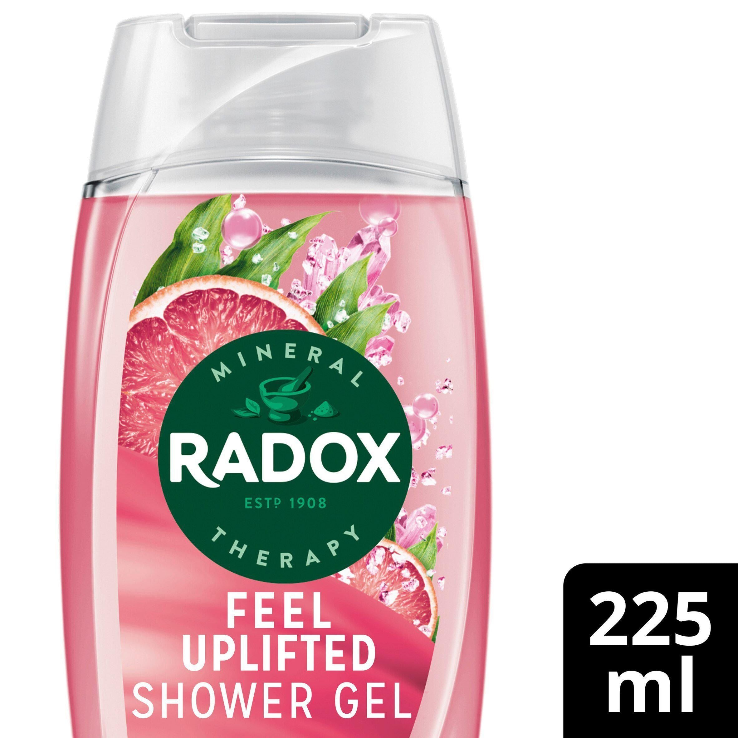 Radox Mineral Therapy Feel Uplifted Shower Gel Grapefruit & Ginger Body Wash 225ml