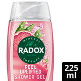 Radox Mineral Therapy Feel Uplifted Shower Gel Grapefruit & Ginger Body Wash 225ml