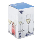 Ravenhead Majestic Flute Glasses Set 210ml 4 per pack