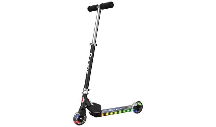 Razor A+ Lightshow Foldable Light Up Scooter - Black