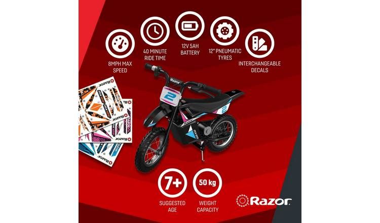 Razor MX125 Kids Rocket Electric Dirt Bike Ride On