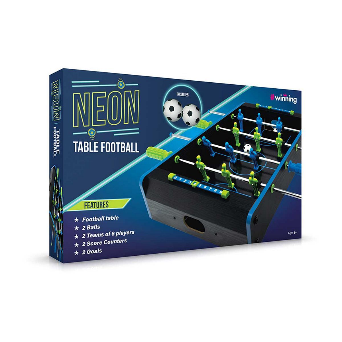 RED5 Neon Table Football