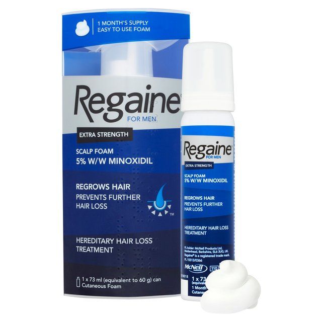 Regaine for Men Extra Strength Hair Regrowth Scalp Foam (1 month supply)