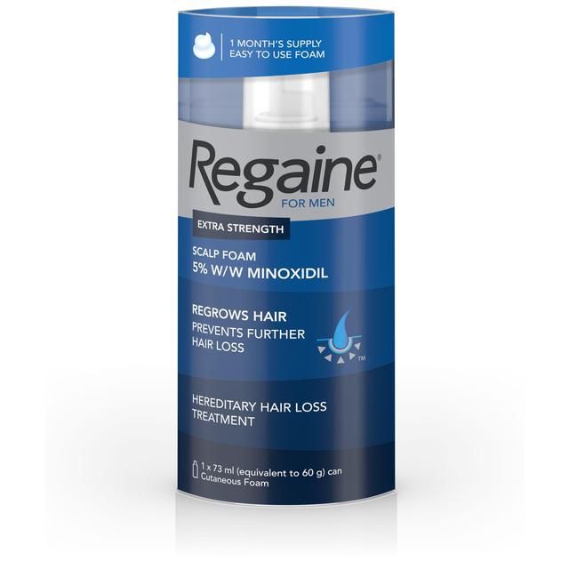 Regaine for Men Extra Strength Hair Regrowth Scalp Foam (1 month supply)
