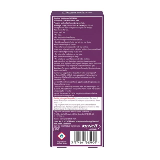 Regaine for Women Hereditary Hair Loss Treatment (2 months supply) 73ml