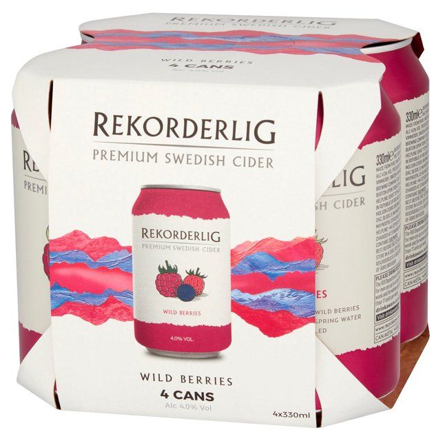 Rekorderlig Wild Berries Cider 4 x 330ml