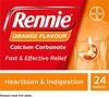 Rennie Orange Heartburn & Indigestion Relief 24 Tablets