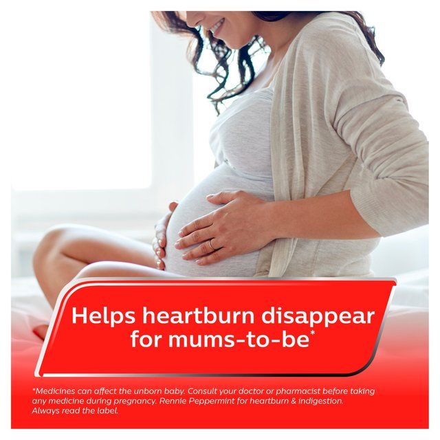 Rennie Peppermint Heartburn & Indigestion Relief Tablets 72 per pack