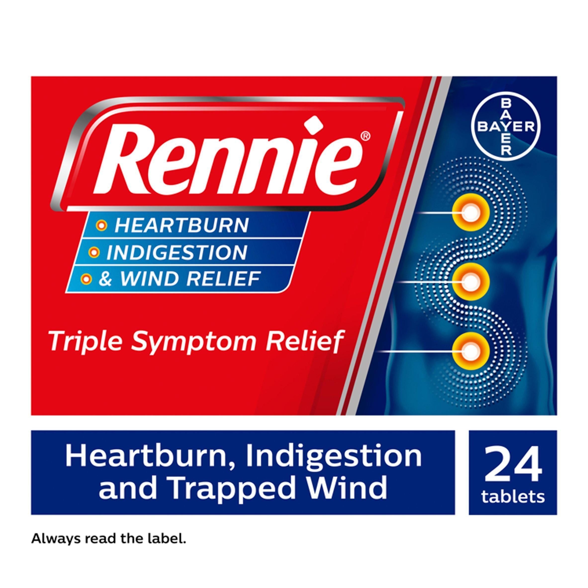 RennieTriple sympton Relief x24