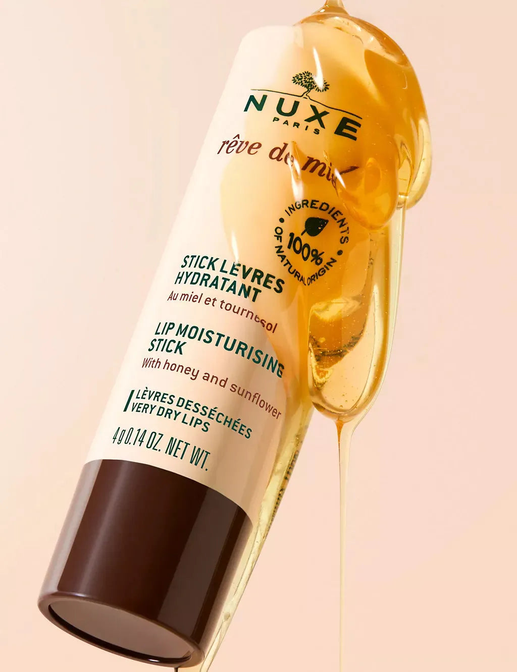 Reve de Miel Lip Moisturising Stick with Honey & Sunflower 4g