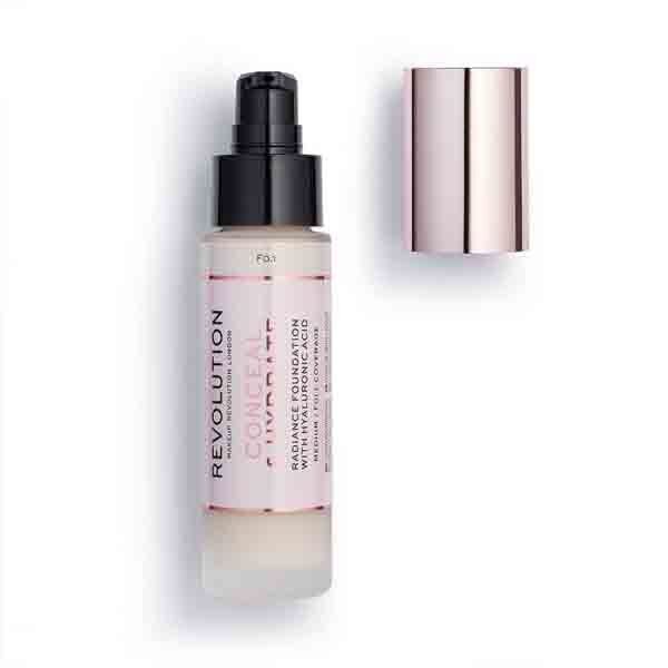 Revolution Conceal & Hydrate Foundation F0.1