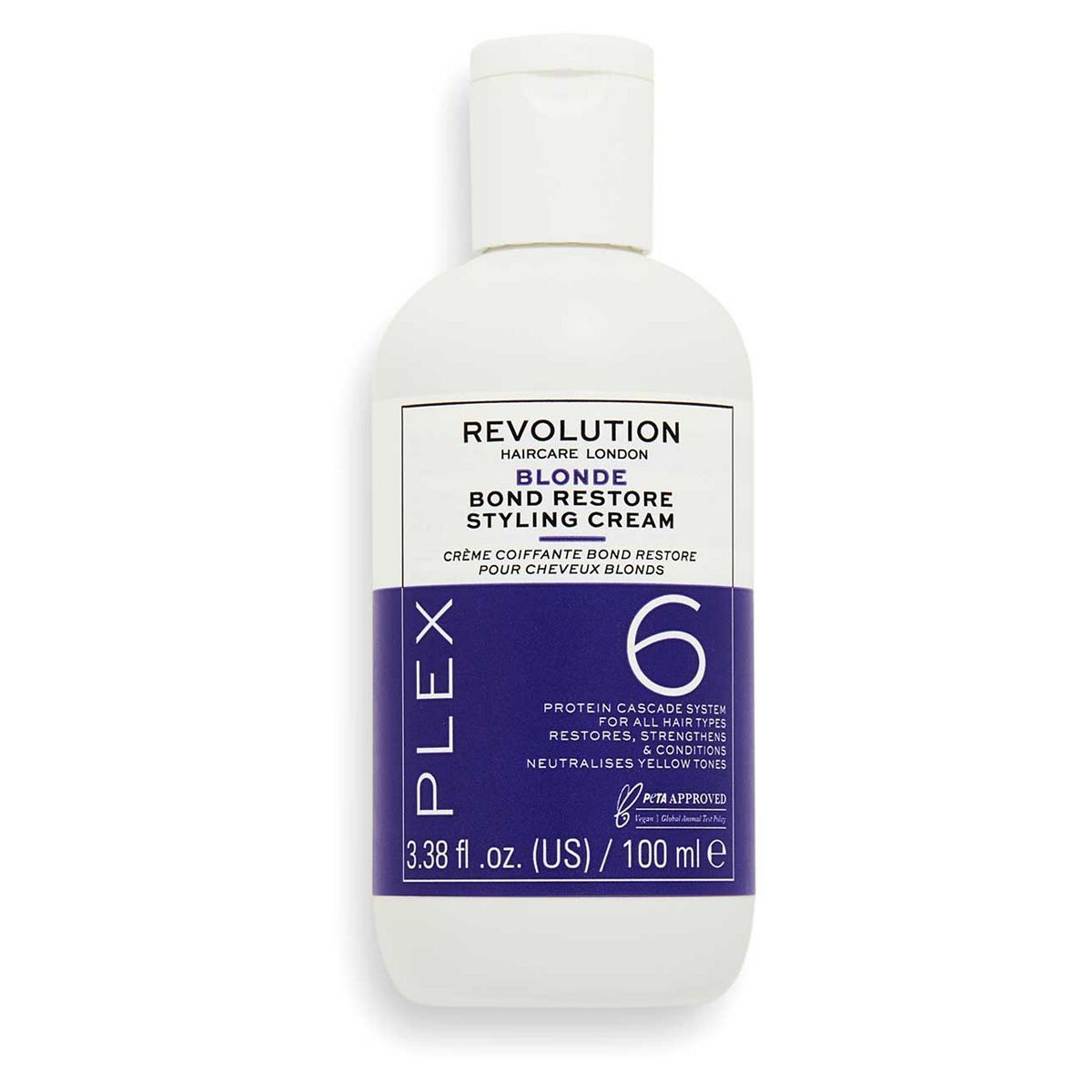 Revolution Haircare Blonde Plex 6 Bond Restore Styling Cream 100ml