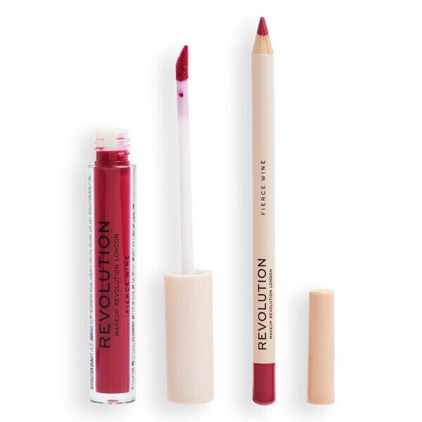 Revolution Lip Contour Kit Fierce Wine