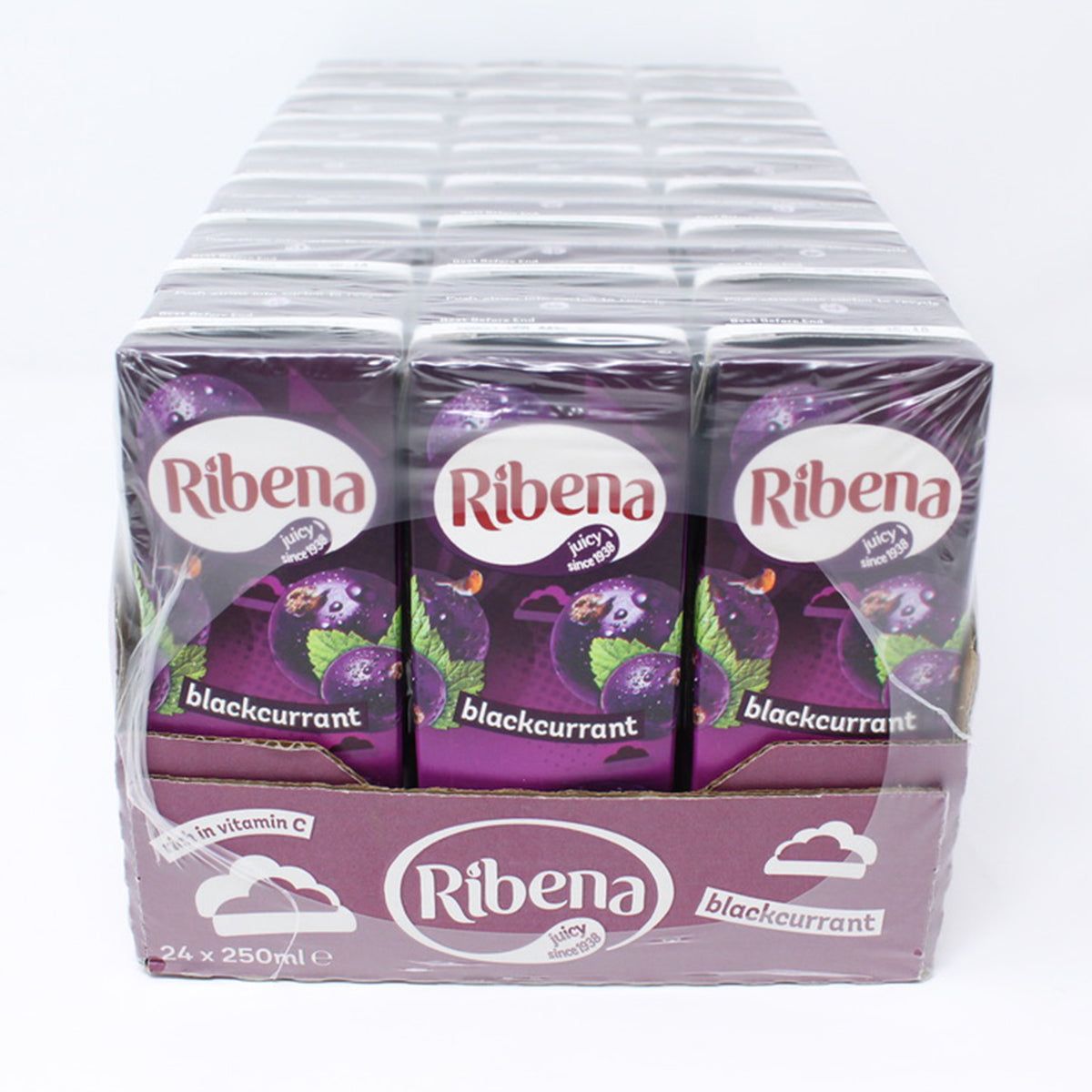 Ribena Ready to Drink Blackcurrant, 24 x 250ml