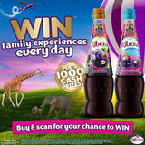 Ribena Strawberry No Added Sugar Squash 850ml