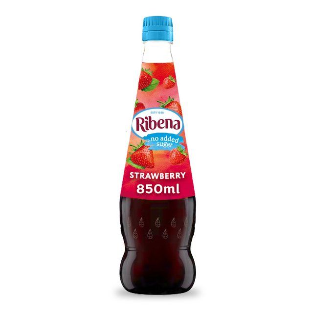 Ribena Strawberry No Added Sugar Squash 850ml