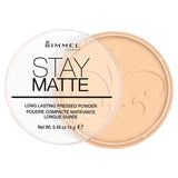 Rimmel London Stay Matte Pressed Powder Transparent