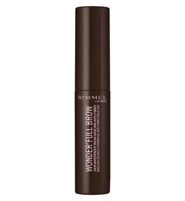 Rimmel Wonderfull 24hr Waterproof Brow Mascara 5ml Dark