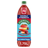 Robinsons Double Strength Summer Fruits No Added Sugar Fruit Squash 1.75L